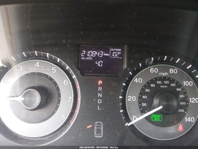 46100190 :رقم المزاد ، 5FNRL5H61BB002350 vin ، 2011 Honda Odyssey Ex-l مزاد بيع