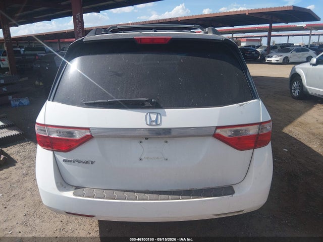 46100190 :رقم المزاد ، 5FNRL5H61BB002350 vin ، 2011 Honda Odyssey Ex-l مزاد بيع