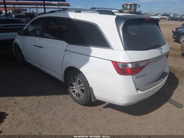 46100190 :رقم المزاد ، 5FNRL5H61BB002350 vin ، 2011 Honda Odyssey Ex-l مزاد بيع
