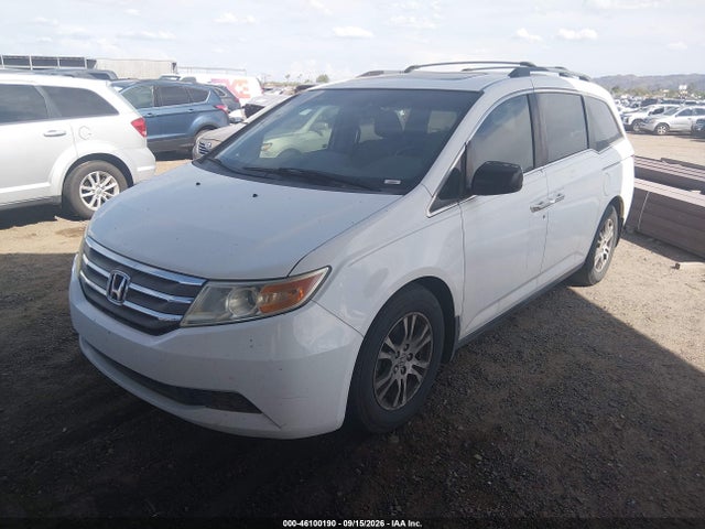 46100190 :رقم المزاد ، 5FNRL5H61BB002350 vin ، 2011 Honda Odyssey Ex-l مزاد بيع