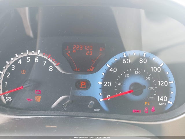 2009 Nissan Cube 1.8s მანქანა იყიდება აუქციონზე, vin: JN8AZ28R39T128838, აუქციონის ნომერი: 46100204