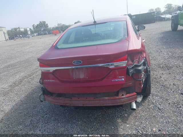Продаж на аукціоні авто 2018 Ford Fusion Hybrid Se, vin: 3FA6P0LU6JR172240, номер лоту: 46100238