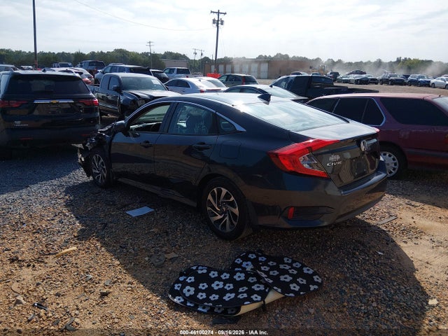 Продажа на аукционе авто 2018 Honda Civic Ex, vin: 19XFC2F75JE017676, номер лота: 46100274