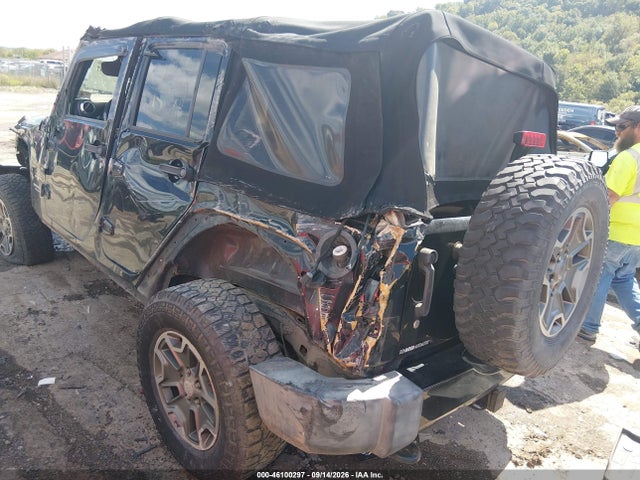 46100297 :رقم المزاد ، 1C4BJWEG2HL622284 vin ، 2017 Jeep Wrangler Unlimited Sahara مزاد بيع