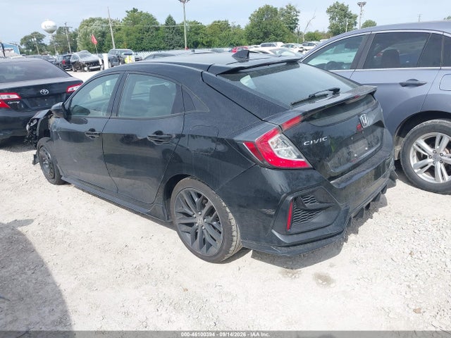 Продажа на аукционе авто 2021 Honda Civic Sport, vin: SHHFK7H41MU224761, номер лота: 46100394