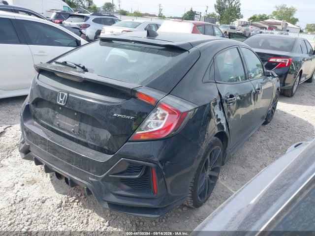 Продажа на аукционе авто 2021 Honda Civic Sport, vin: SHHFK7H41MU224761, номер лота: 46100394