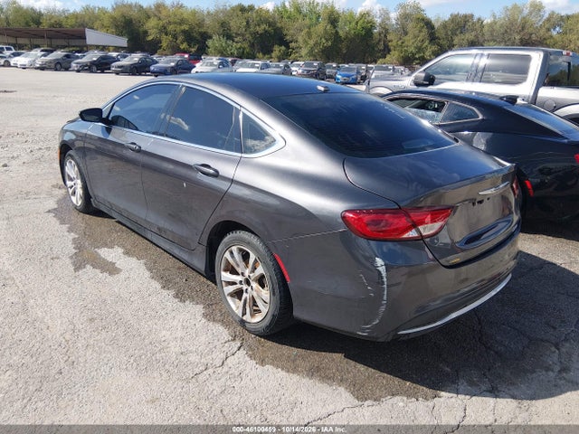 2015 Chrysler 200 Limited მანქანა იყიდება აუქციონზე, vin: 1C3CCCAB4FN669684, აუქციონის ნომერი: 46100459