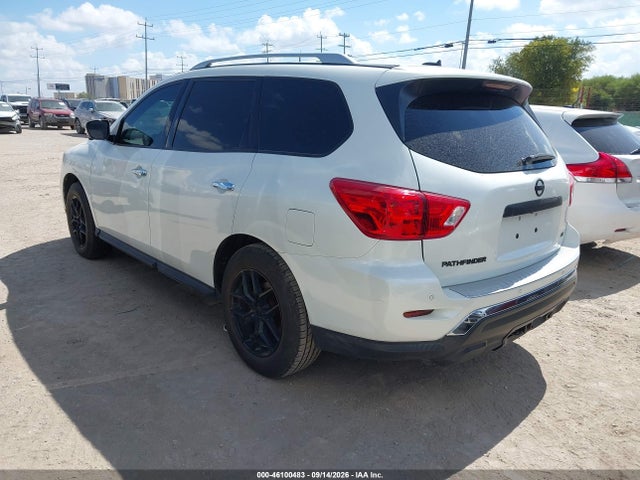 Продажа на аукционе авто 2017 Nissan Pathfinder Sl, vin: 5N1DR2MN1HC633699, номер лота: 46100483