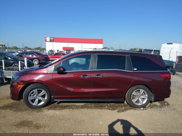46100510 :رقم المزاد ، 5FNRL6H7XKB127233 vin ، 2019 Honda Odyssey Ex-l مزاد بيع