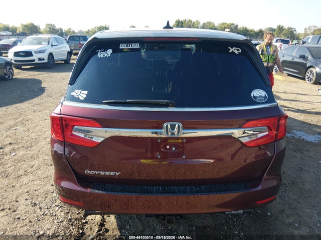 46100510 :رقم المزاد ، 5FNRL6H7XKB127233 vin ، 2019 Honda Odyssey Ex-l مزاد بيع
