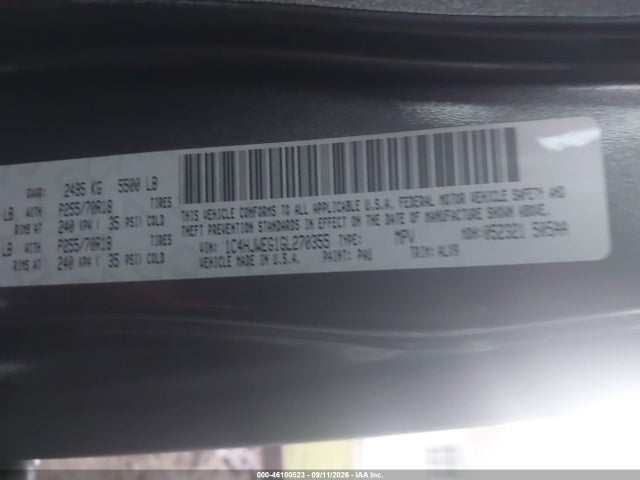Aukcja sprzedaży 2016 Jeep Wrangler Unlimited Sahara, vin: 1C4HJWEG1GL270355, numer aukcji: 46100523