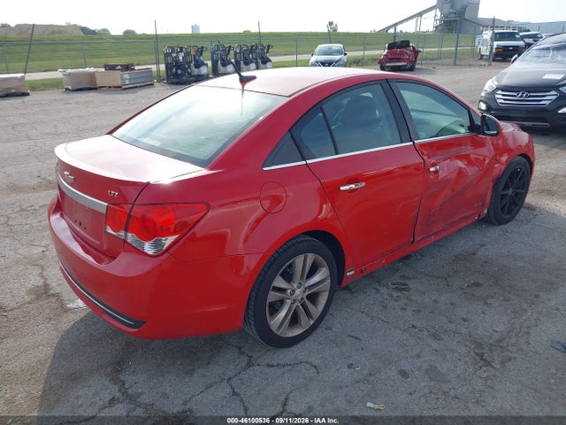 Продажа на аукционе авто 2012 Chevrolet Cruze Ltz, vin: 1G1PH5SC1C7319570, номер лота: 46100536