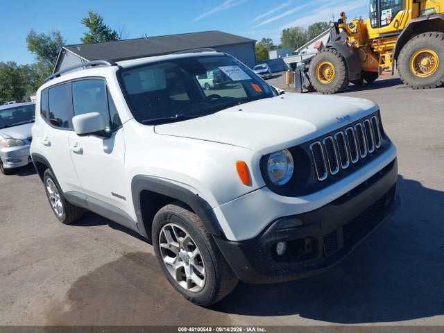 Продажа на аукционе авто 2018 Jeep Renegade Latitude 4x4, vin: ZACCJBBB1JPG87036, номер лота: 46100549