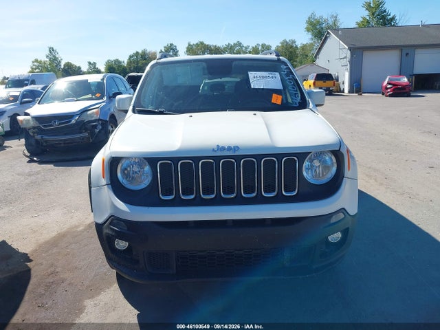 Продажа на аукционе авто 2018 Jeep Renegade Latitude 4x4, vin: ZACCJBBB1JPG87036, номер лота: 46100549