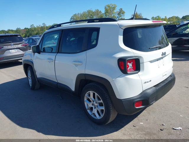 Продажа на аукционе авто 2018 Jeep Renegade Latitude 4x4, vin: ZACCJBBB1JPG87036, номер лота: 46100549