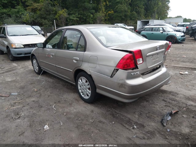 Продажа на аукционе авто 2005 Honda Civic Lx, vin: 2HGES16505H594103, номер лота: 46100558