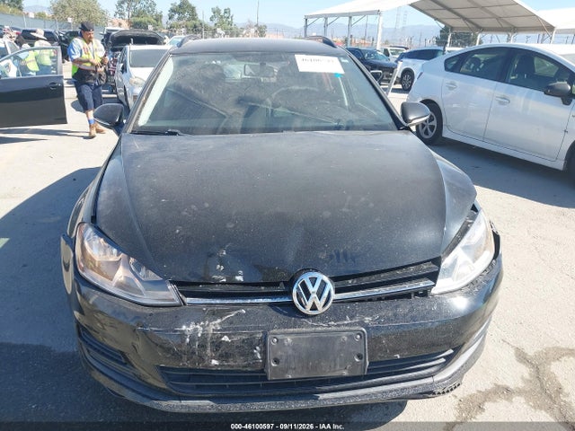 2016 Volkswagen Golf Sportwagen Tsi S 4-door მანქანა იყიდება აუქციონზე, vin: 3VWC17AU9GM517936, აუქციონის ნომერი: 46100597