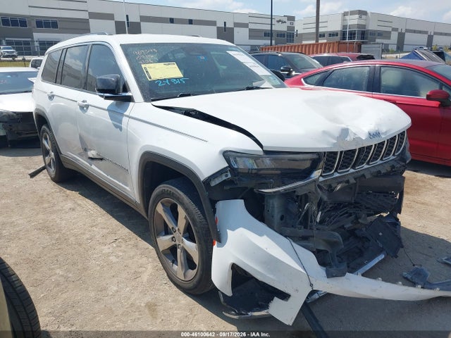 46100642 :رقم المزاد ، 1C4RJKBGXM8157116 vin ، 2021 Jeep Grand Cherokee L Limited 4x4 مزاد بيع