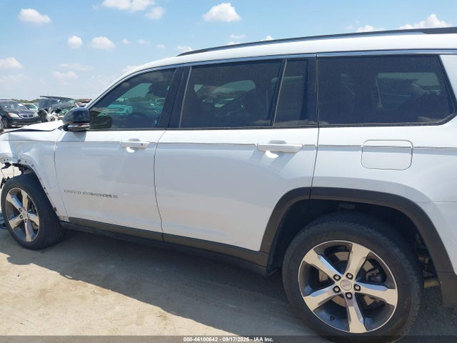 46100642 :رقم المزاد ، 1C4RJKBGXM8157116 vin ، 2021 Jeep Grand Cherokee L Limited 4x4 مزاد بيع