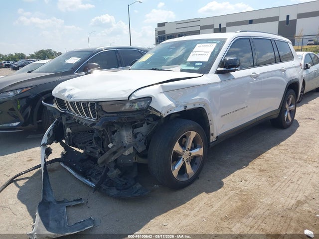46100642 :رقم المزاد ، 1C4RJKBGXM8157116 vin ، 2021 Jeep Grand Cherokee L Limited 4x4 مزاد بيع