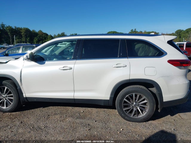2019 Toyota Highlander Xle მანქანა იყიდება აუქციონზე, vin: 5TDJZRFH5KS706277, აუქციონის ნომერი: 46100669