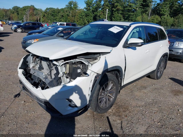 2019 Toyota Highlander Xle მანქანა იყიდება აუქციონზე, vin: 5TDJZRFH5KS706277, აუქციონის ნომერი: 46100669