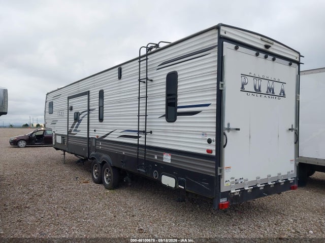 Aukcja sprzedaży 2021 Forest River Palomino Puma 383dss Toyhauler 5th Whl Travel Trailer, vin: 4X4FPTP20MP086531, numer aukcji: 46100678