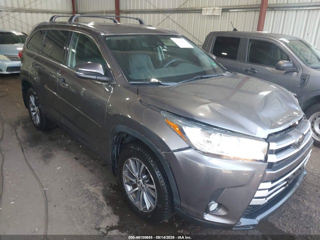 Продажа на аукционе авто 2019 Toyota Highlander Xle, vin: 5TDJZRFH0KS571645, номер лота: 46100685