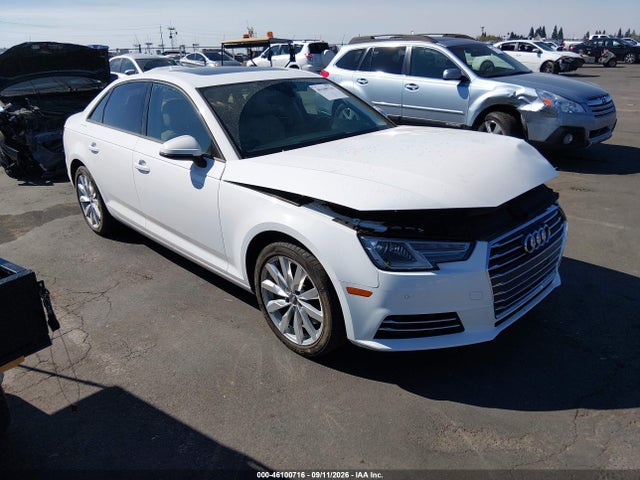 2017 Audi A4 2.0t Premium მანქანა იყიდება აუქციონზე, vin: WAUGNAF47HN004350, აუქციონის ნომერი: 46100716