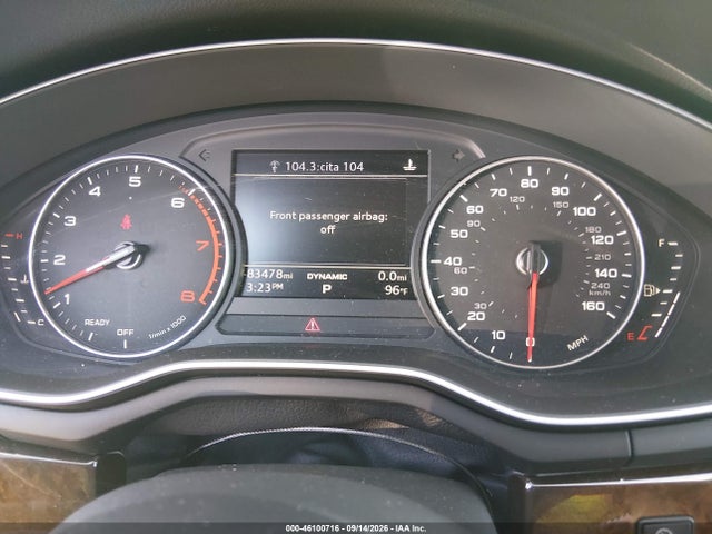 Продажа на аукционе авто 2017 Audi A4 2.0t Premium, vin: WAUGNAF47HN004350, номер лота: 46100716