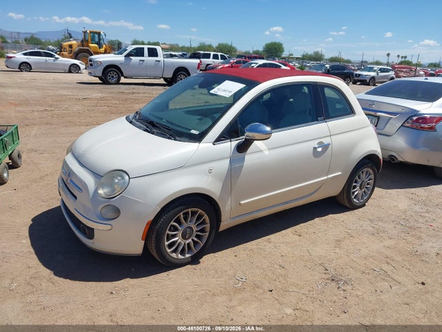 Продаж на аукціоні авто 2015 Fiat 500c Lounge, vin: 3C3CFFER6FT558845, номер лоту: 46100726