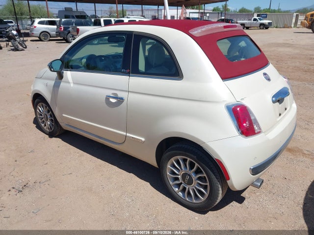 Продаж на аукціоні авто 2015 Fiat 500c Lounge, vin: 3C3CFFER6FT558845, номер лоту: 46100726