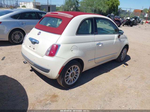 Продаж на аукціоні авто 2015 Fiat 500c Lounge, vin: 3C3CFFER6FT558845, номер лоту: 46100726