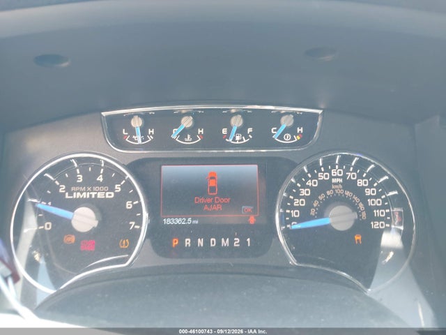 2014 Ford F-150 Limited მანქანა იყიდება აუქციონზე, vin: 1FTFW1ET3EFA19681, აუქციონის ნომერი: 46100743