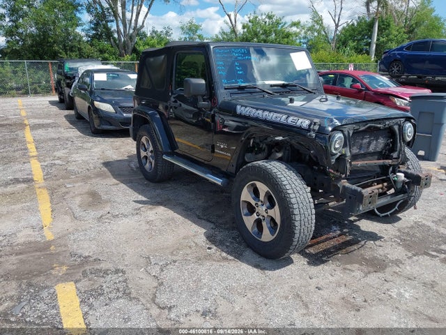 2016 Jeep Wrangler Sahara მანქანა იყიდება აუქციონზე, vin: 1C4AJWBG6GL254951, აუქციონის ნომერი: 46100816