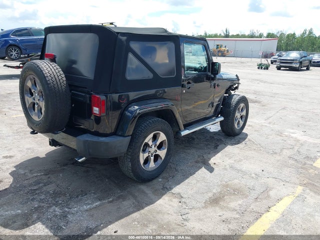 2016 Jeep Wrangler Sahara მანქანა იყიდება აუქციონზე, vin: 1C4AJWBG6GL254951, აუქციონის ნომერი: 46100816