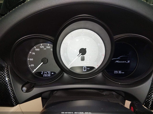 Aukcja sprzedaży 2022 Porsche Macan S, vin: WP1AG2A52NLB24457, numer aukcji: 46100818