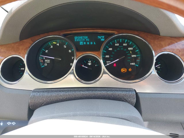 46100824 :رقم المزاد ، 5GALVBED5AJ183785 vin ، 2010 Buick Enclave 1xl مزاد بيع