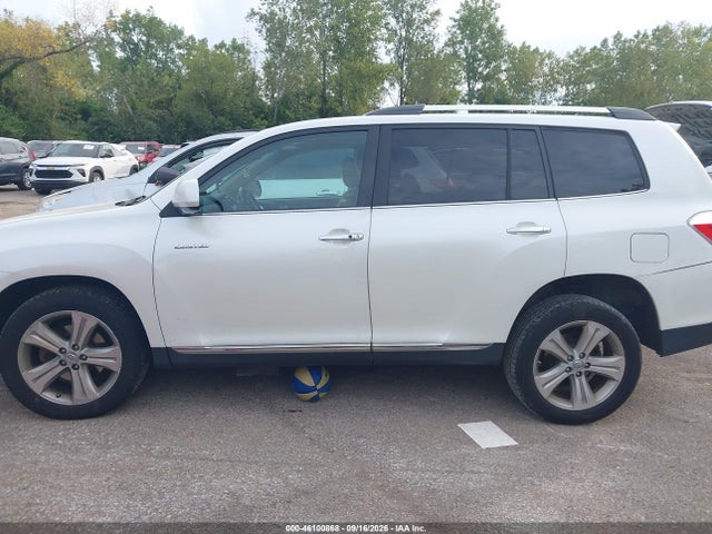 2012 Toyota Highlander Limited V6 მანქანა იყიდება აუქციონზე, vin: 5TDDK3EH4CS103516, აუქციონის ნომერი: 46100868