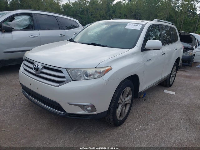 2012 Toyota Highlander Limited V6 მანქანა იყიდება აუქციონზე, vin: 5TDDK3EH4CS103516, აუქციონის ნომერი: 46100868