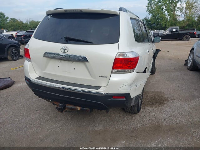 2012 Toyota Highlander Limited V6 მანქანა იყიდება აუქციონზე, vin: 5TDDK3EH4CS103516, აუქციონის ნომერი: 46100868