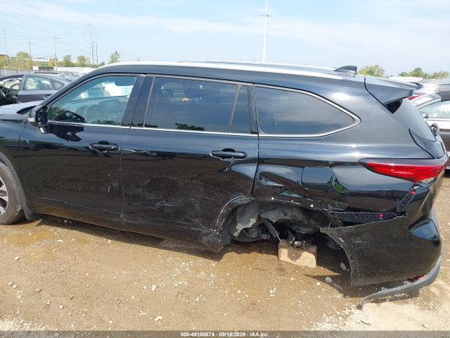 46100874 :رقم المزاد ، 5TDGZRBH4NS203568 vin ، 2022 Toyota Highlander Xle مزاد بيع