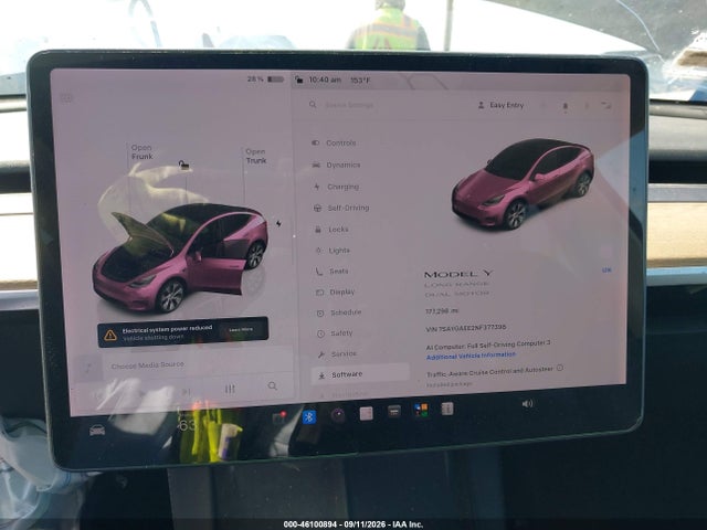 Aukcja sprzedaży 2022 Tesla Model Y Long Range Dual Motor All-wheel Drive, vin: 7SAYGAEE2NF377398, numer aukcji: 46100894