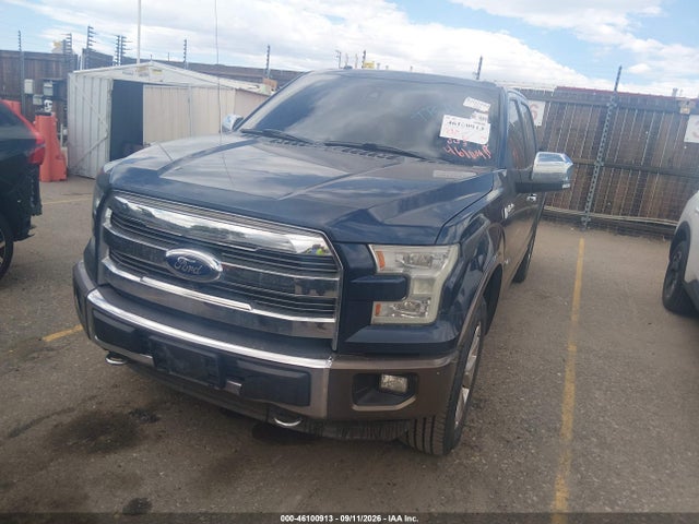 46100913 :رقم المزاد ، 1FTEW1EF4GFB43693 vin ، 2016 Ford F-150 King Ranch مزاد بيع