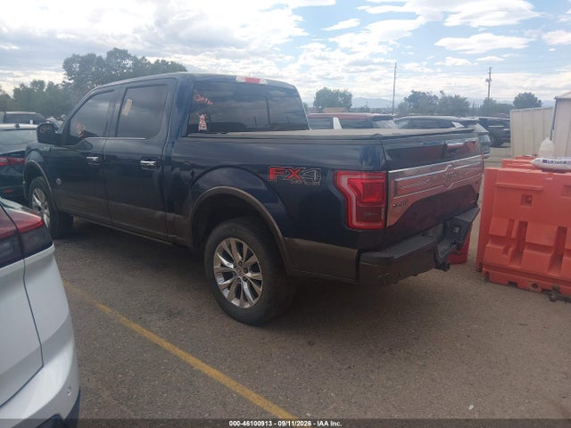 46100913 :رقم المزاد ، 1FTEW1EF4GFB43693 vin ، 2016 Ford F-150 King Ranch مزاد بيع