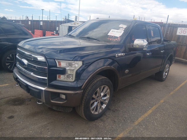 46100913 :رقم المزاد ، 1FTEW1EF4GFB43693 vin ، 2016 Ford F-150 King Ranch مزاد بيع