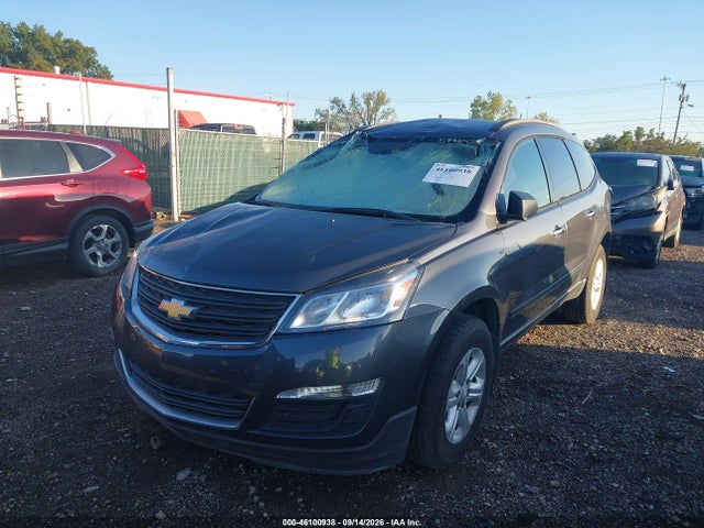46100938 :رقم المزاد ، 1GNKVFEDXEJ137691 vin ، 2014 Chevrolet Traverse Ls مزاد بيع
