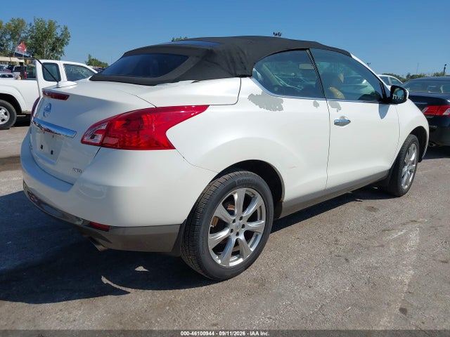 2014 Nissan Murano Crosscabriolet მანქანა იყიდება აუქციონზე, vin: JN8AZ1FY6EW300499, აუქციონის ნომერი: 46100944