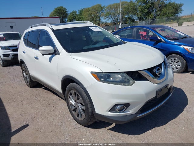 Продаж на аукціоні авто 2015 Nissan Rogue Sl, vin: 5N1AT2MV0FC825780, номер лоту: 46100967
