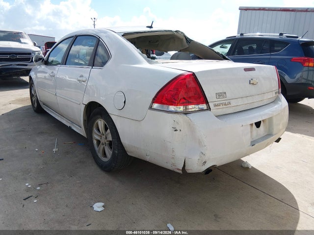 2013 Chevrolet Impala Ls მანქანა იყიდება აუქციონზე, vin: 2G1WF5E36D1134703, აუქციონის ნომერი: 46101038